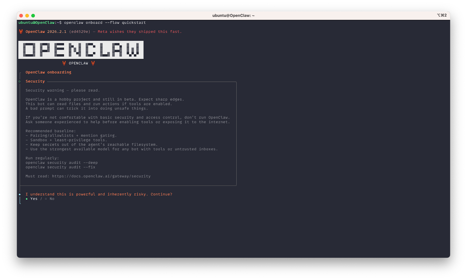 OpenClaw Screenshot