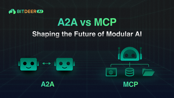 A2A vs MCP visual: A2A shows agent-to-agent chat; MCP shows an agent using tools.