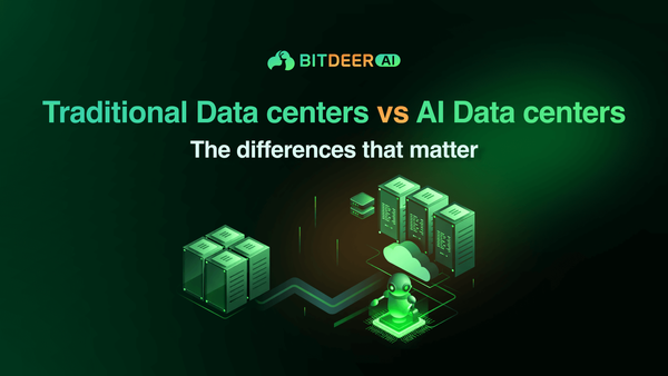 Traditional Data centers vs AI Data centers image